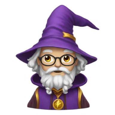 fabulous wizard sticker