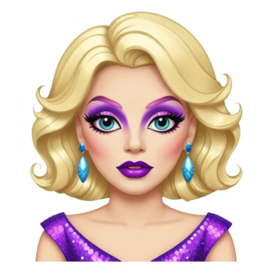 drag queen sticker