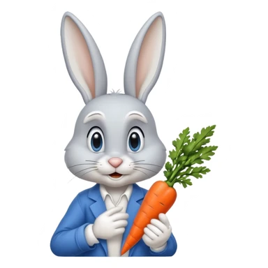 Bugs Bunny from Looney Tunes sticker