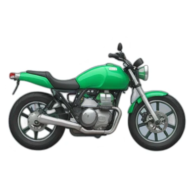 white skin men with brunette hair and green eyes in a sea colour motorbike sticker