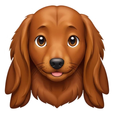 Teckel amoureux  sticker