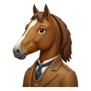 Gentleman Horse  sticker
