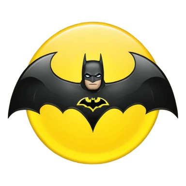 Batman signal sticker