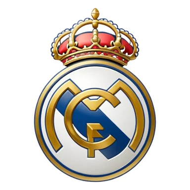 Real Madrid logo sticker