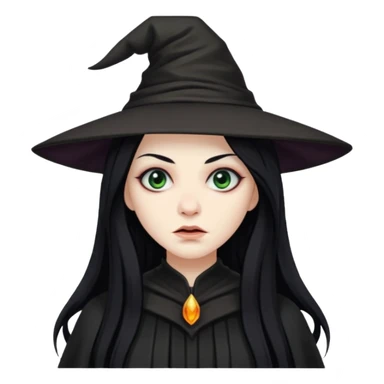 cursed witch  sticker
