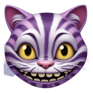 cheshire cat sticker