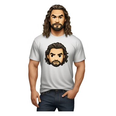 jason momoa wearing tee sticker