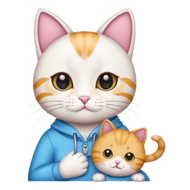 draw a kpop mommy cat sticker