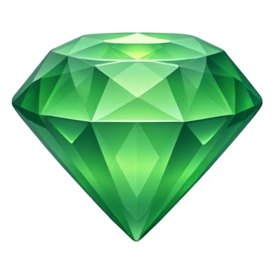a radioactive diamond emoji sticker
