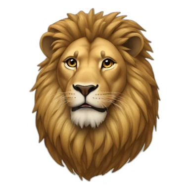 a lion wearing jordans sticker