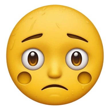 Disappointed yellow emojiDisappointed sticker