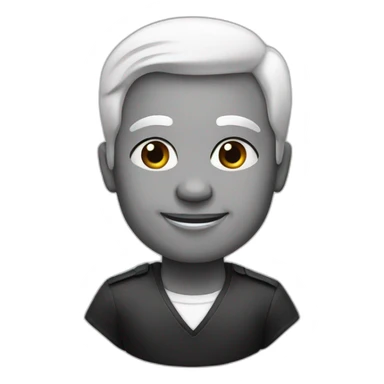 american stanford black and white sticker