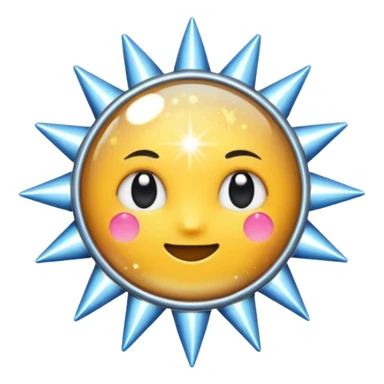 sparkles magnet sticker