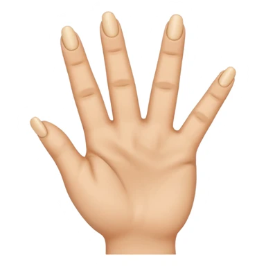 187 Handzeichen Bitte mache mir einen Emoji der mit der linken Hand den Mittelfinger auf den kleinenfinger und den Ringfinger auf den Daumen und der Zeigefinger in die Luft und mit der rechten Hand bitte den Mittelfinger nach unten und den Zeigefinger leicht nach oben sticker