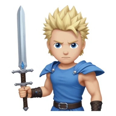 Make a fight Cloud sticker