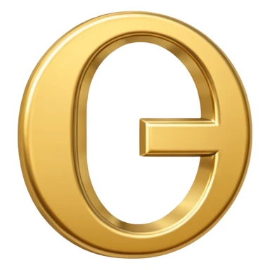 simbolo da terapia ocupacional (a letra “T” e a letra “O” juntas com esse simbolo junto “ ☤” sticker