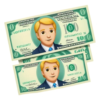 RON bancnote sticker