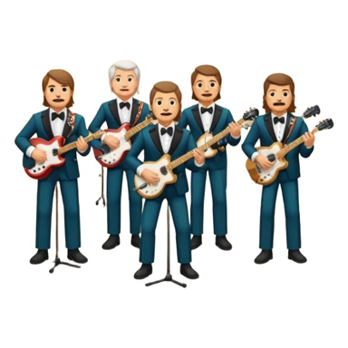 The eagles band  sticker