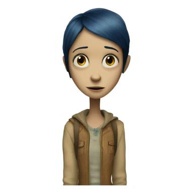 coraline jones sticker