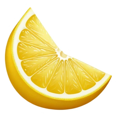 lemon wedge
 sticker