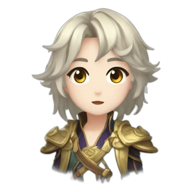 Furina genshin impact sticker