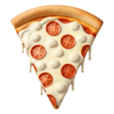 Pizza made entirely of ranch sticker