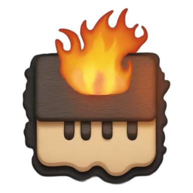 pallete-on-fire sticker