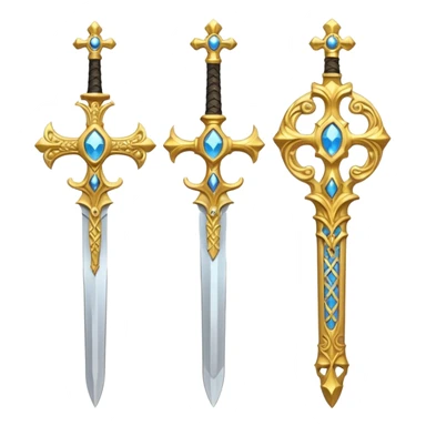 Holy sword of Jesus Christ sticker