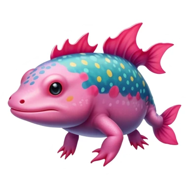 Axolotle sticker