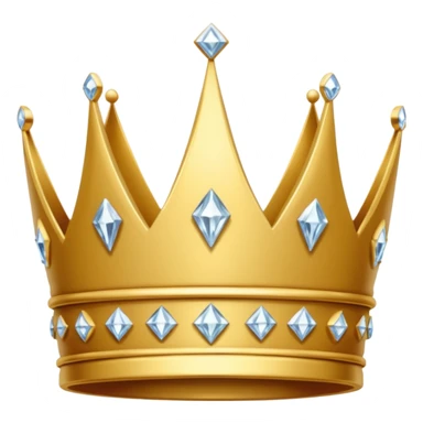 diamond queen crown sticker