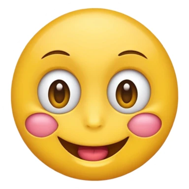 Un emoji heureux qui fait peur sticker