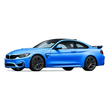 blue M4 Competition sticker