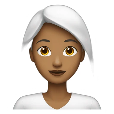 Une femme voilée sticker