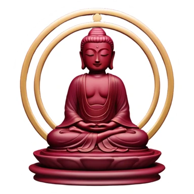 Zen data Burgundy color sticker