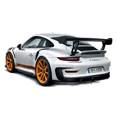 ￼ Porsche 911 gt3 rs￼ sticker