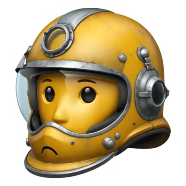 pilot helmet sticker