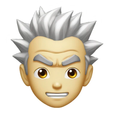 Sangoku of dragon ball z sticker