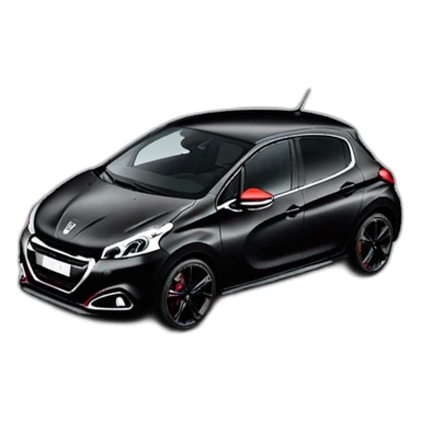 noire-peugeot-208-GTI-By-Peugeot-Sport sticker