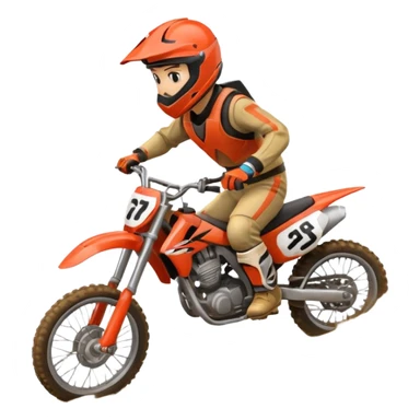 Motocross sticker