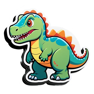 dino sticker