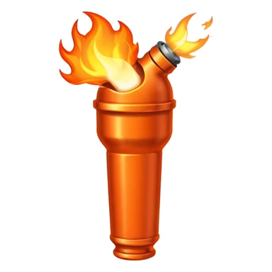 fire tourch sticker