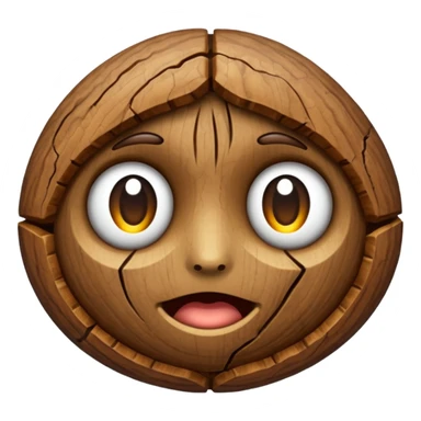 the nut walnuts sticker