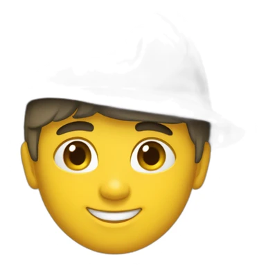 Jeune sapeur pompier blanc sticker