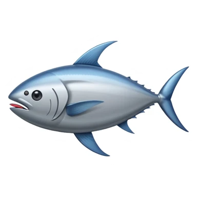 Make fish tuna iPhone emoji style sticker