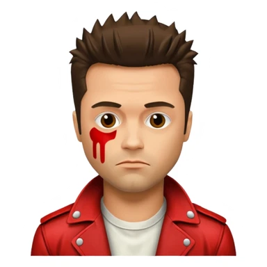 make tyler durden from fight club sticker