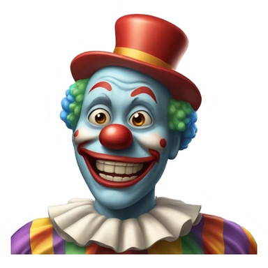 Art the clown (terrifier) emotions  sticker