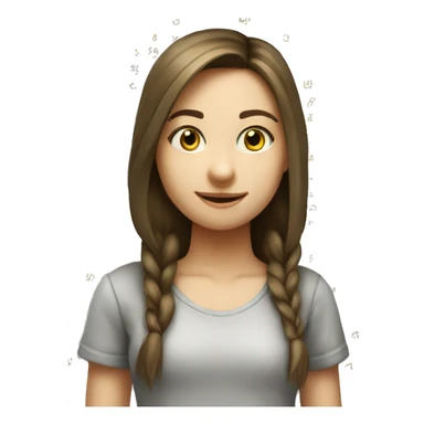 Girl her name polina write test math an he has 2 sticker