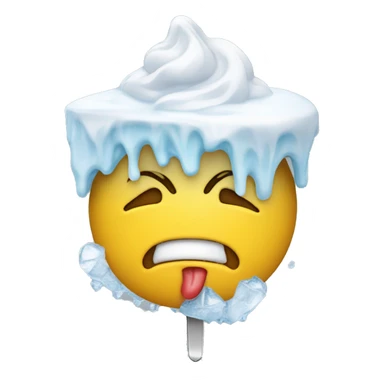 Monsieur propre qui mange une glace  sticker