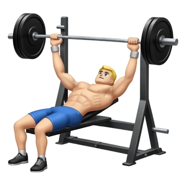 bench press sticker
