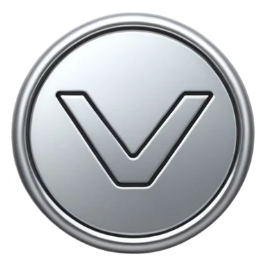 V badge  sticker